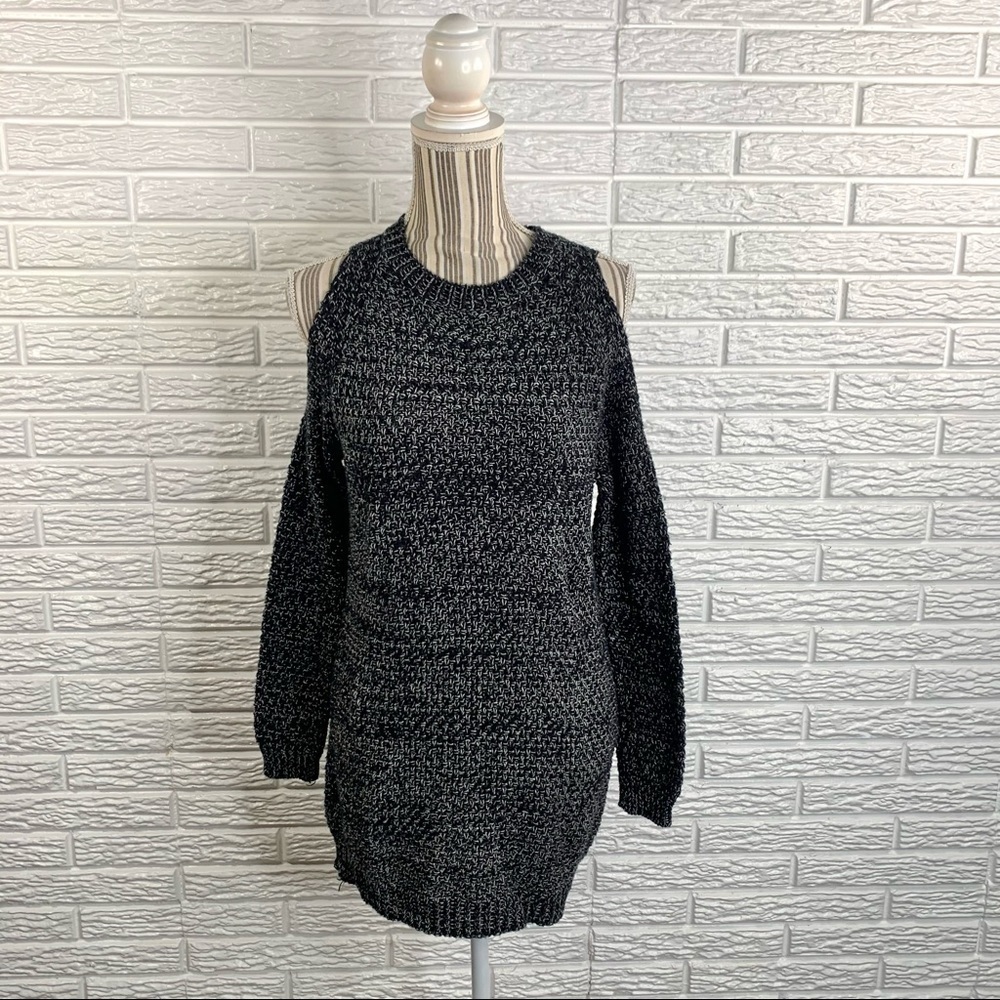Love at First Sight Cold Shoulder Sweater